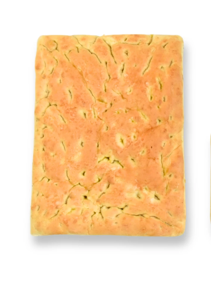 Focaccia Genovese Maxi, golden dimpled focaccia