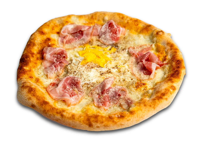 Chetogenico low-carb dough baked into a keto pizza
