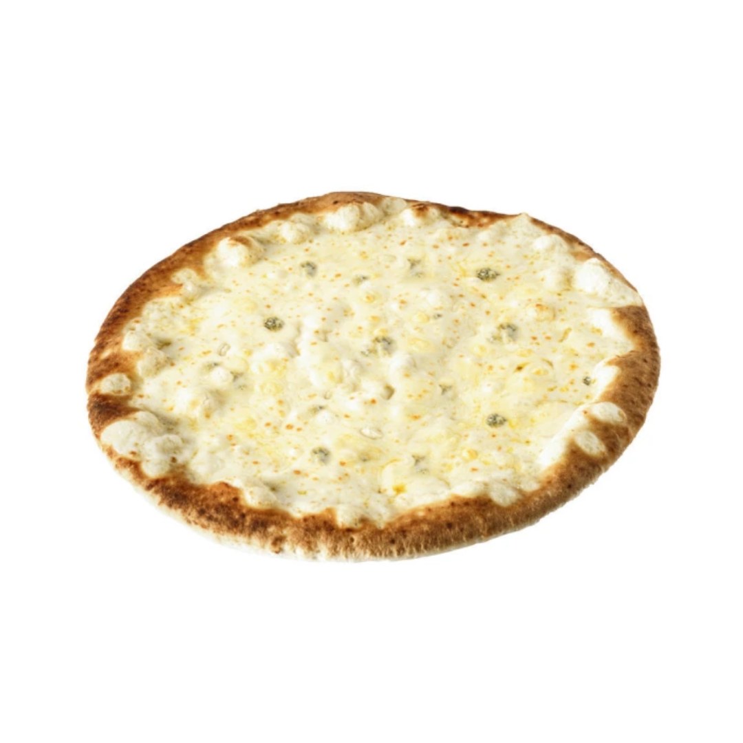 Gluten-free Four Cheese pizza, ready-topped